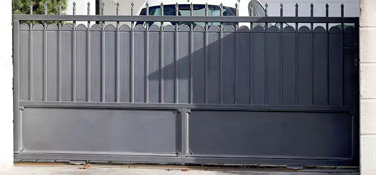 Metal Driveway Gate Installation Weyburn